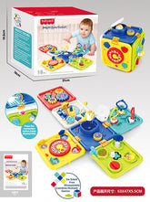 6 in 1 Baby Activity Cubes Multi-function Montessori Sensory Learning Toys for Kids Early Educational